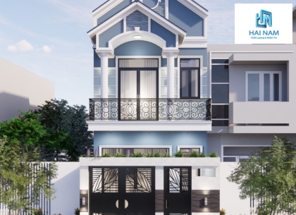 Thi Công Xây Dựng Trọn Gói Nhà Phố khu tái định cư Lộc An Long Thành Đồng Nai  